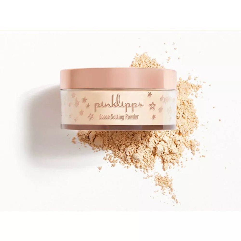 Pink Lipps Cosmetics Banana Loose Setting Powder 1.8g Brand New